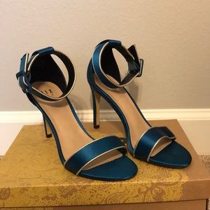 Blue heels
